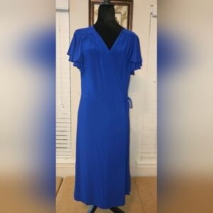 Emma and Michelle size L wrap around dress.